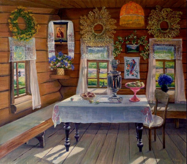 Э. Панов "русская изба"