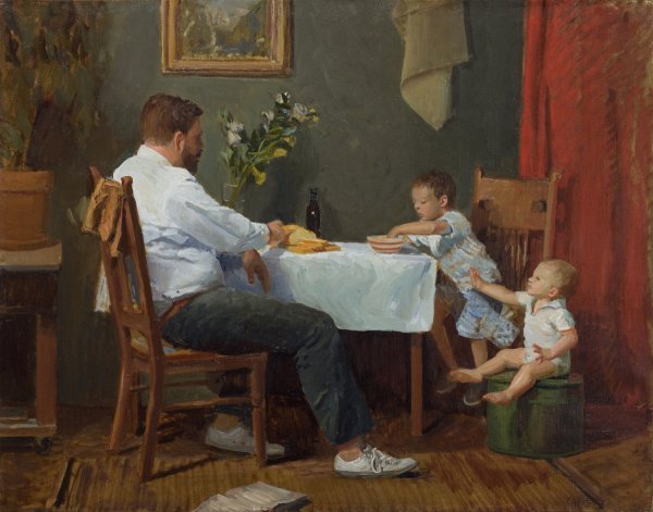 Отцы и дети в живописи