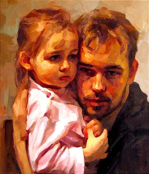 Юрий Прядко картины портрет