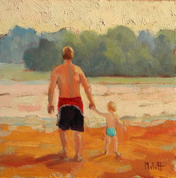 Отец в живописи