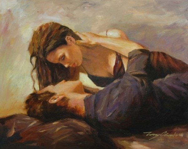 Любовь в живописи современных художников