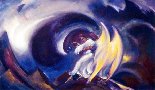 Святослав Рерих Иаков и ангел