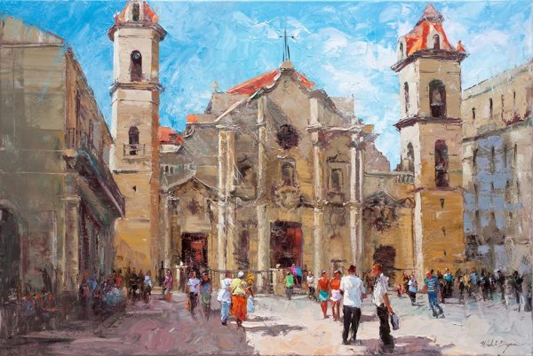 Художник Анисимов Гавана