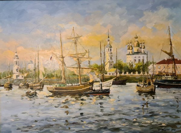 Валентин Серов Северная Двина