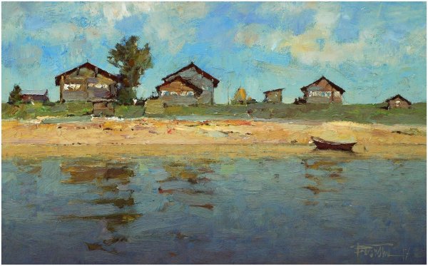 Васендин Юрий Дмитриевич художник лодка