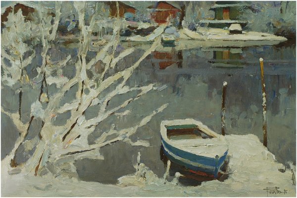 Васендин Юрий Дмитриевич художник лодка