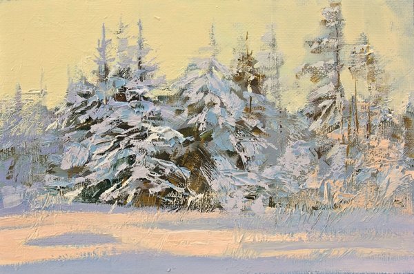 Русский Север художник Ломков