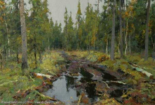 Юрий Васендин Лесное озеро