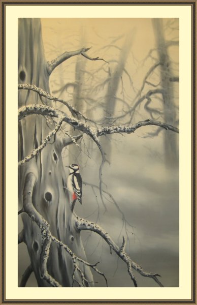 Картина мертвый лес