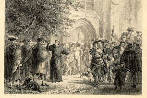 Лютер Реформация картина