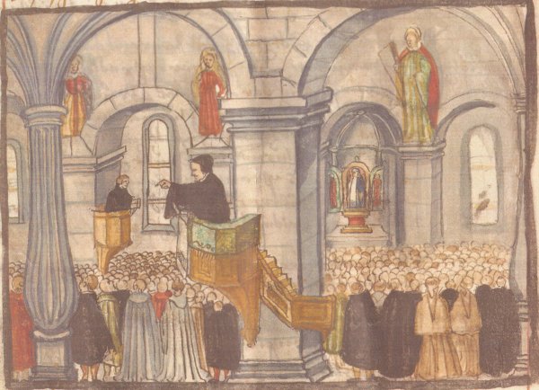 Мартин Лютер средневековье