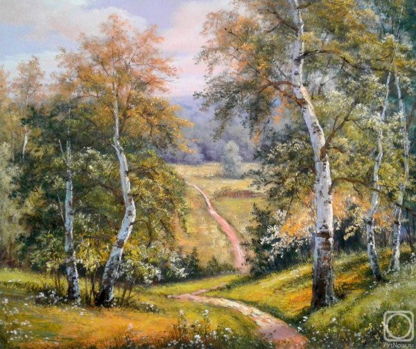 Лесной пейзаж Сергей Минаев