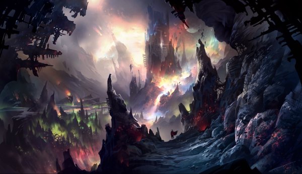 Фэнтези пейзажи