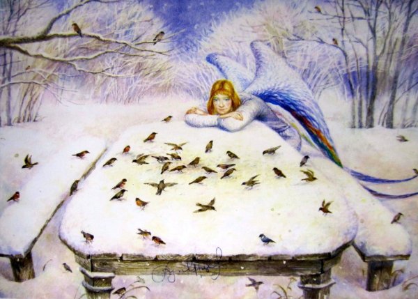 Владимир Румянцев ангелы картины