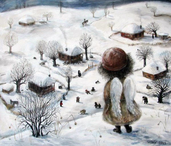 Ирина Капустина художник картины ангел