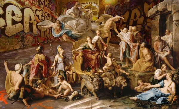 Картины в классическом интерьере