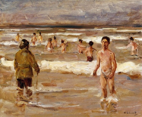 Макс Либерман Bathing boys