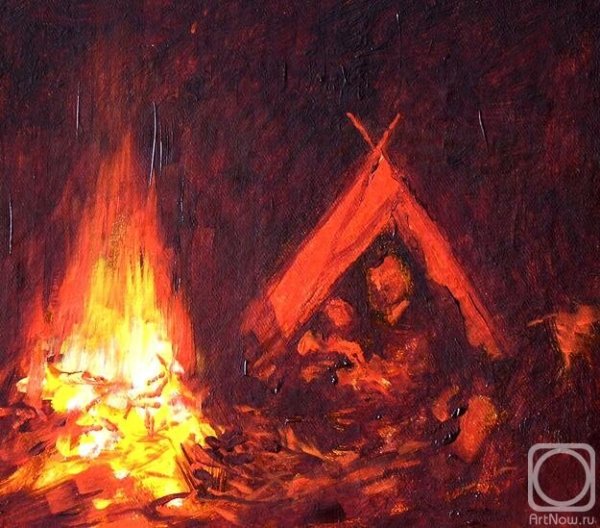 Огонь в живописи русских художников