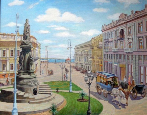 Одесса картина маслом