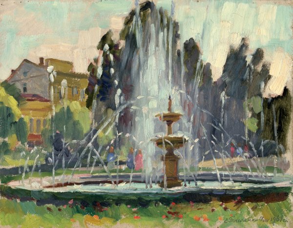 Художник Сергей Крыловский одесские Дворики