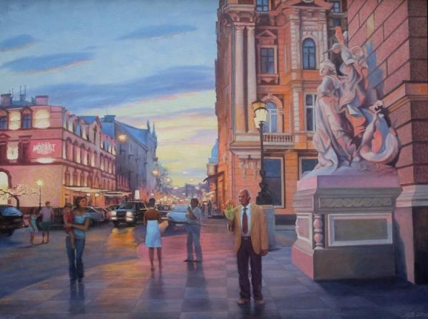 Тюто Сергей Борисович художник Старая Одесса