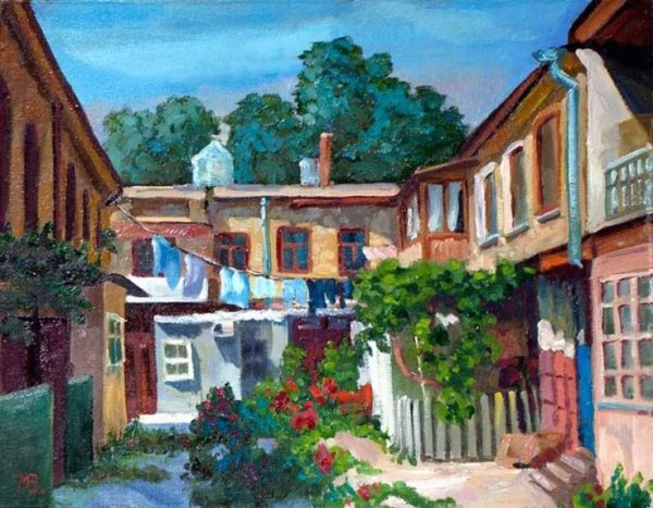 Одесские Дворики Татьяна Поповиченко