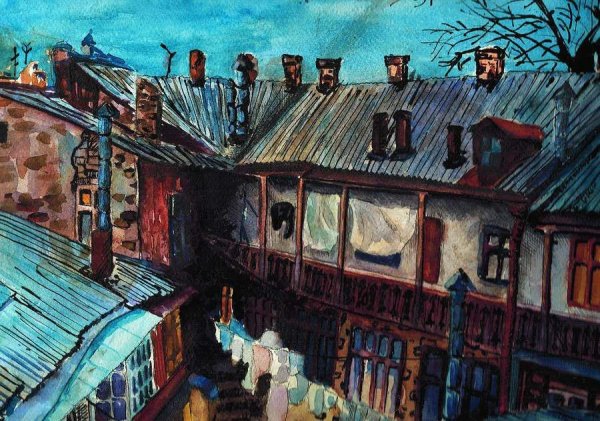 Еврейские Дворики в Одессе 20 века