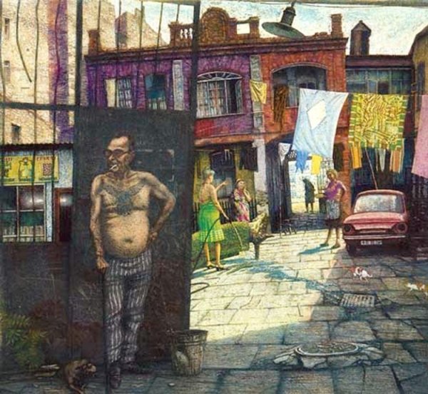 Соковнин картина Одесский дворик