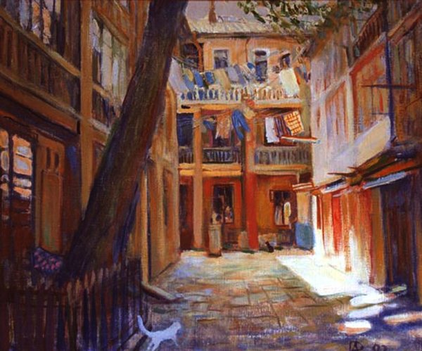 Филипп Кубарев Одесский дворик