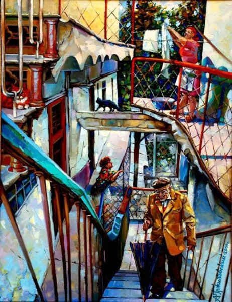 Еврейский дворик Одесса