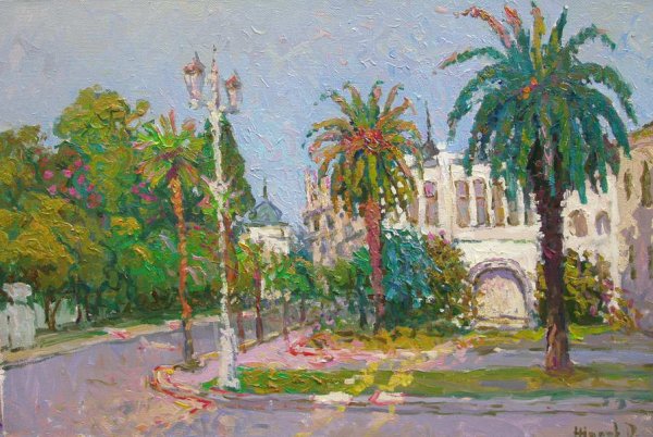 Дорфман художник Сухуми