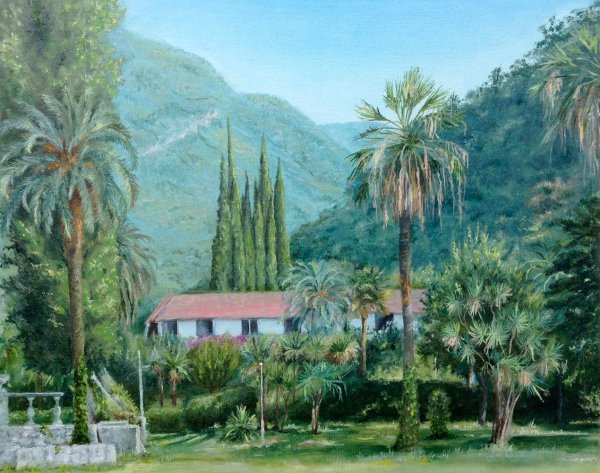 Абхазия Гагра пейзажи