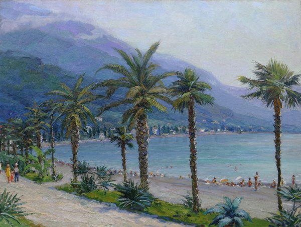 Абхазия Гагра картины художников