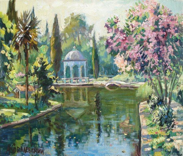 Художники Абхазии пейзаж Афон