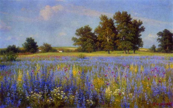 Щербаков Борис Валентинович «разнотравье Донское» 1974.