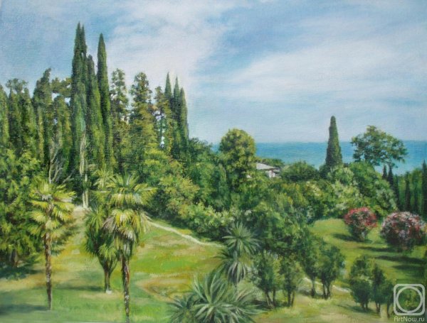 Пейзажи Абхазии живопись