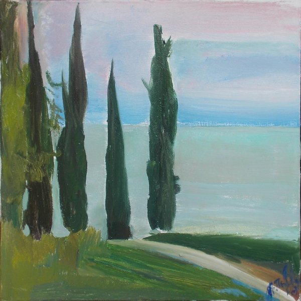 Васнецов кипарисы