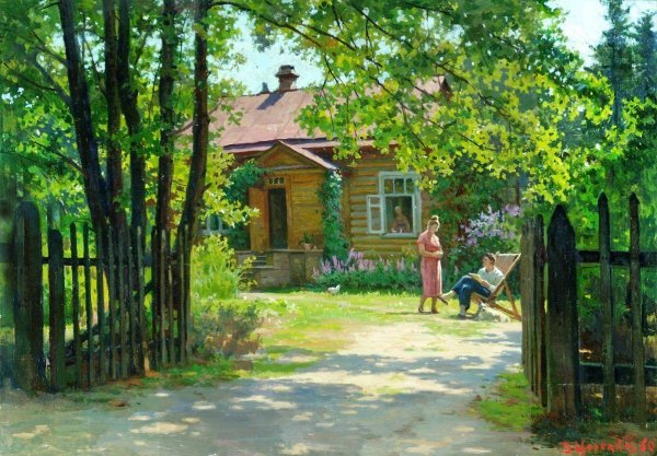 Художник Олег Щербаков Ялта