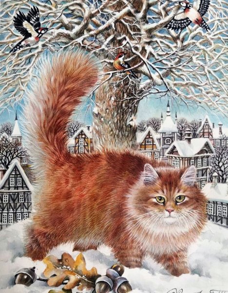 Татьяна Хазова кошки