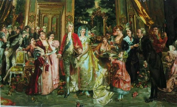 Картины художника Артуро Риччи