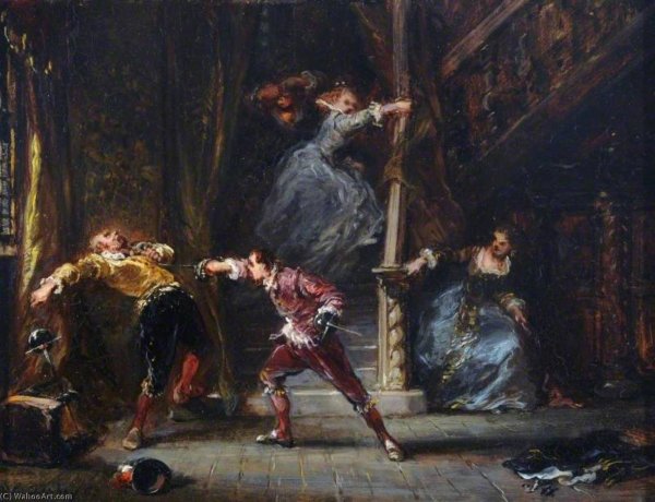 Шпага живопись