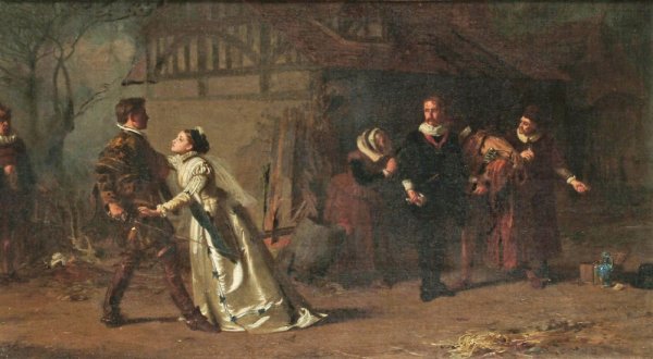 Дуэль картина 19 век