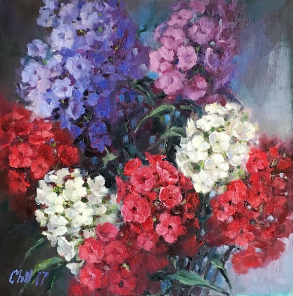 Андрей Петрухин художник картины Флоксы