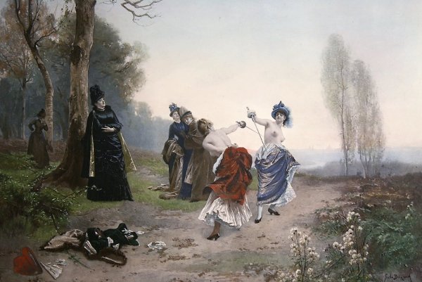 Хосе де Рибера женская дуэль