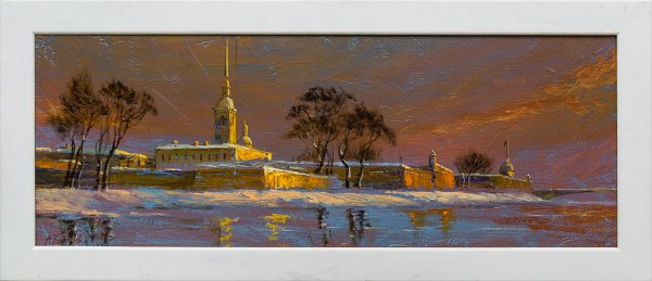 Картины Петропавловской крепости в Санкт-Петербурге