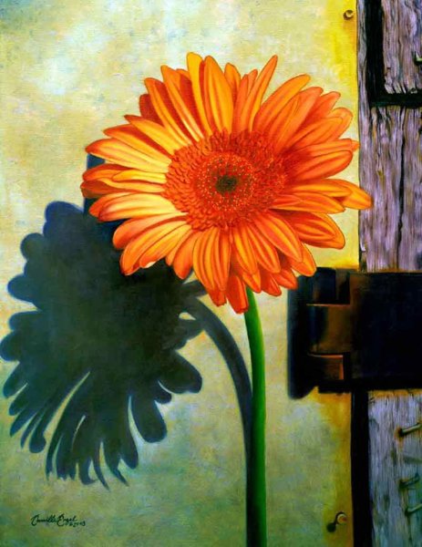 Герберы художник Gerald ( Джеральд )