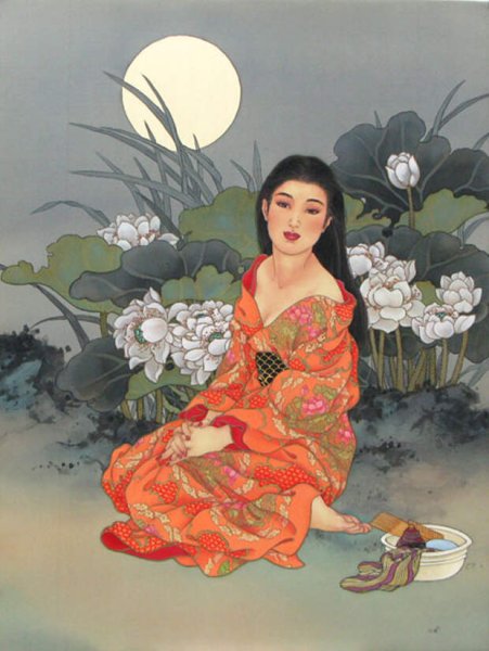 Корейский художник Jang Yong Gil