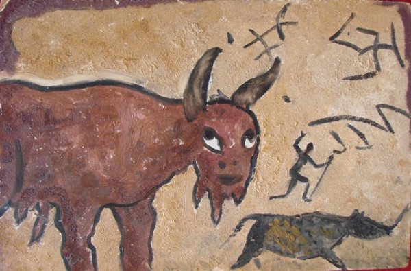 Бизон пещера Альтамира Испания