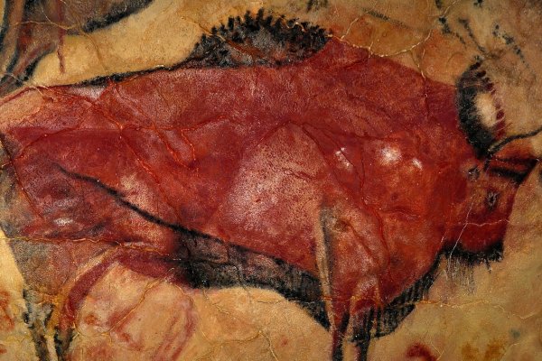 Первобытное искусство пещера Алта мира