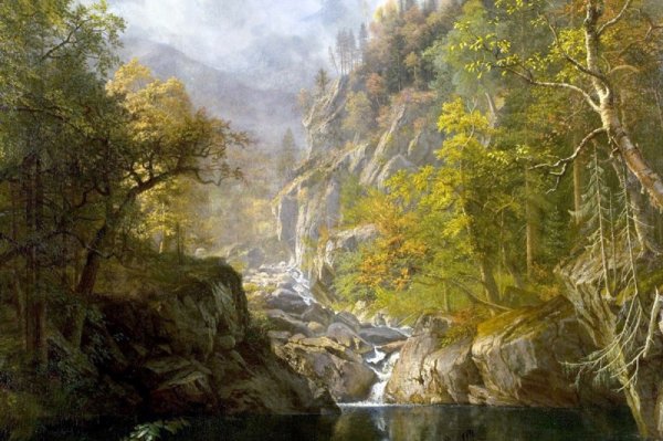 (Bierstadt Albert) 1830-1902